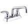 Coralais Utility Sink Faucet with Lever Handles
