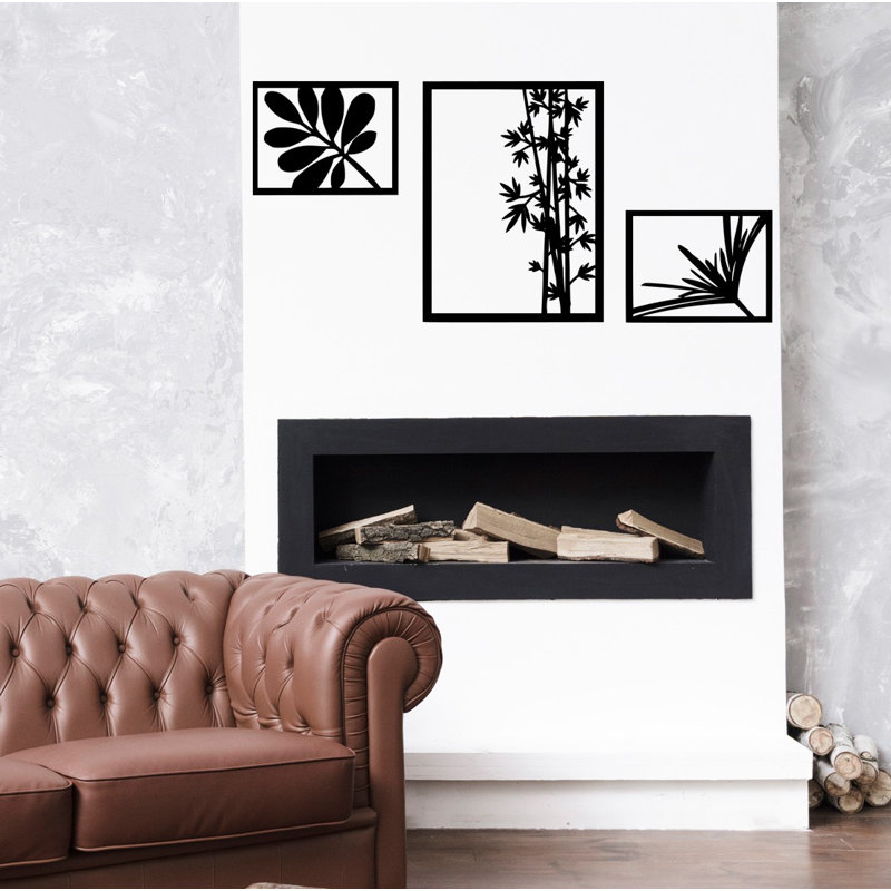 Ensemble de 3 décorations murales