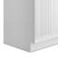 Beckham - Armoire à linge 24 po avec robinet et évier en acier inoxydable - blanc-826818620