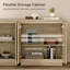 Buffet d'appoint avec tablettes réglables-337760156-368027434