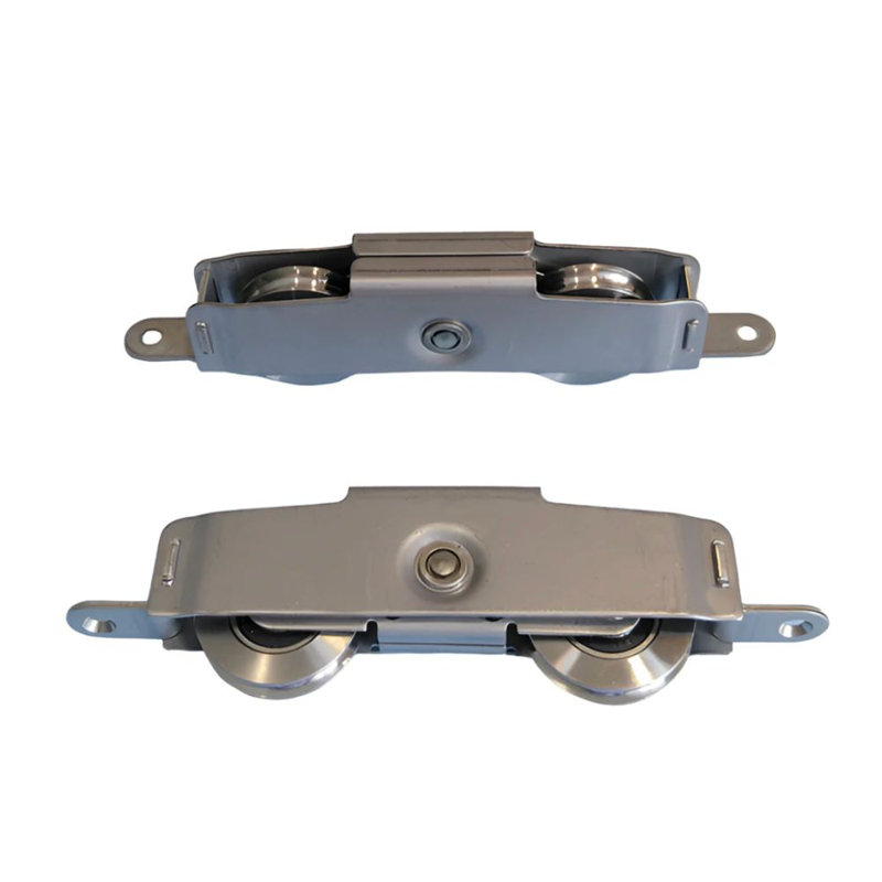 Rouleau pour portes coulissantes en verre