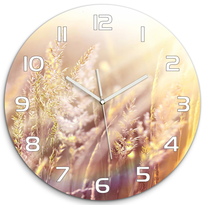 Johaniel Glass Wall Clock
