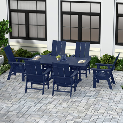 Joubert 6 - Person Patio Dining Set with Rectangular Table
