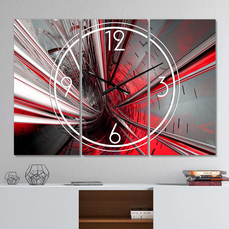 Horloge murale surdimensionnée Leoanthony