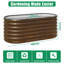 22 po de hauteur surélevé 4 po x 2 pi pour plantes de jardin (2 pièces)-131378442