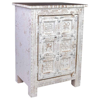Choudhry 54 cm W Bedside Table