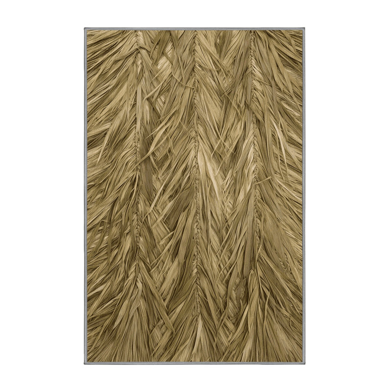  Tapis hawaïen lavable, Rectangulaire 8 pi x 12 pi