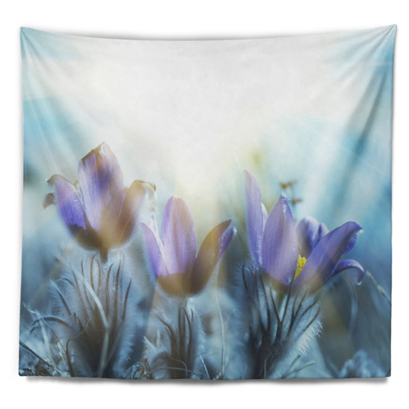 Tapisserie florale florale, H 68 po x l 80 po