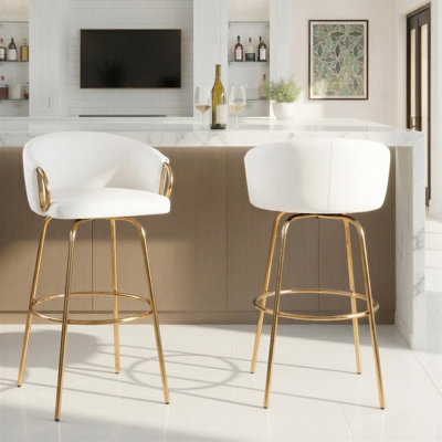 Tabouret de bar et de comptoir Josie Laurenzio