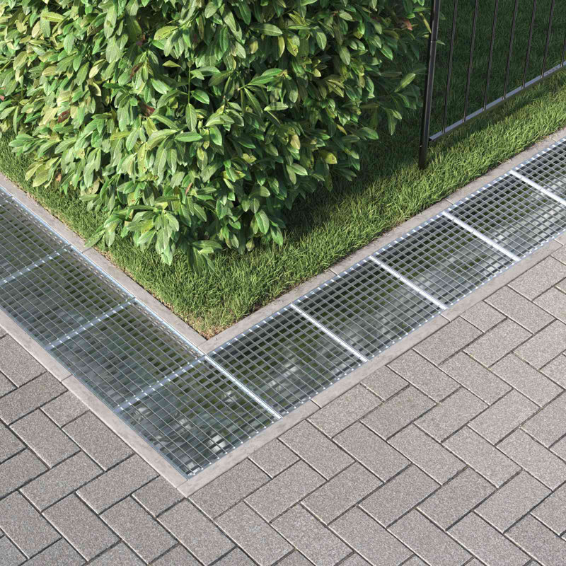  Grating Silver Hot-Dip Galvanised Steel Metal Grate Plumbing Fixture