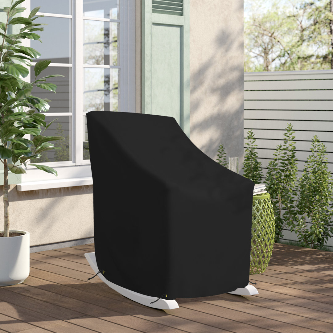 Heavy-Duty Rocking Chair Cover, UV Resistant Patio Chair Cover