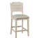 Authement Upholstered Counter Stool with Solid Wood Frame