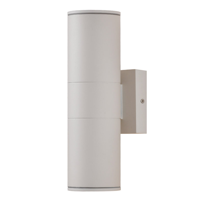 Applique murale d'extérieur moderne en aluminium imperméable à DEL blanc moderne , Blanc