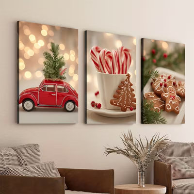 3 Piece Wrapped Canvas Print