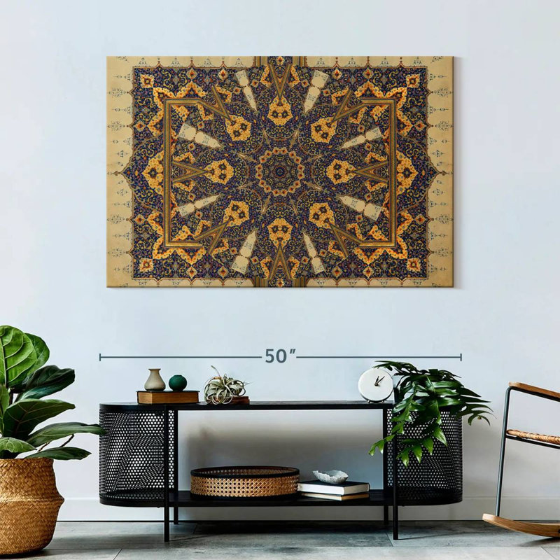 Kerner Ancient Script, 32" H x 48" W