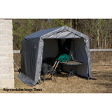 10' W x 8' D Garage