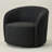 Cleaven 34" W Boucle Upholstered Swivel Barrel Chair-1455951953