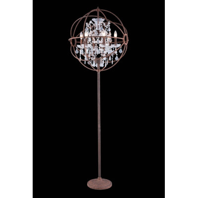Lampe sur pied 71 po candélabre Mendelson
