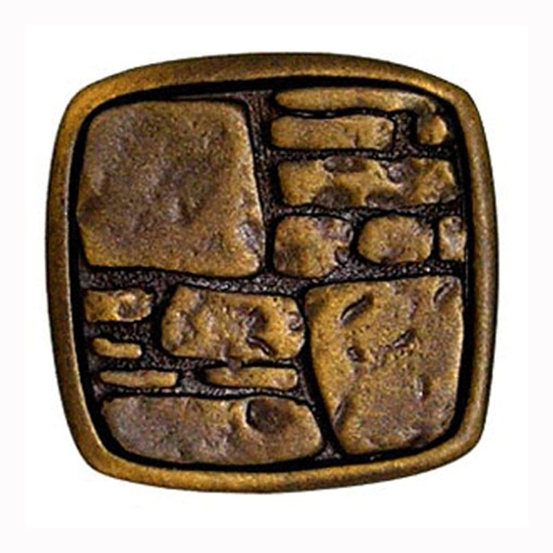 Poignée champ moderne 1 3/8 po, Bronze frotté