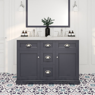 Didomenico 48" Double Bathroom Vanity Set