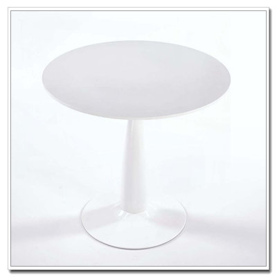 Table à piédestal moderne 31,5 pouces Mid-Century