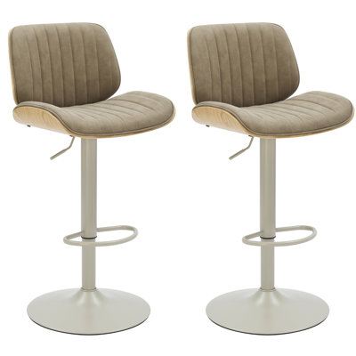 Ensemble de 2 tabourets de bar Westerfield