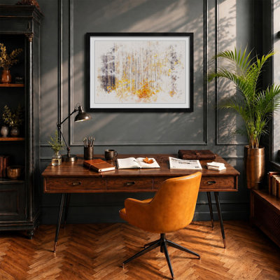Orange Forest - Framed Print
