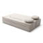 Lit simple pliant 2 en 1, futon kaki pour le bureau, invité sans assemblage, convertible, espaces limités en mousse, rembourrage