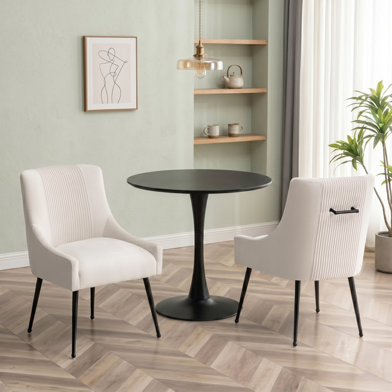 Chaise d'appoint Dinnington, Beige