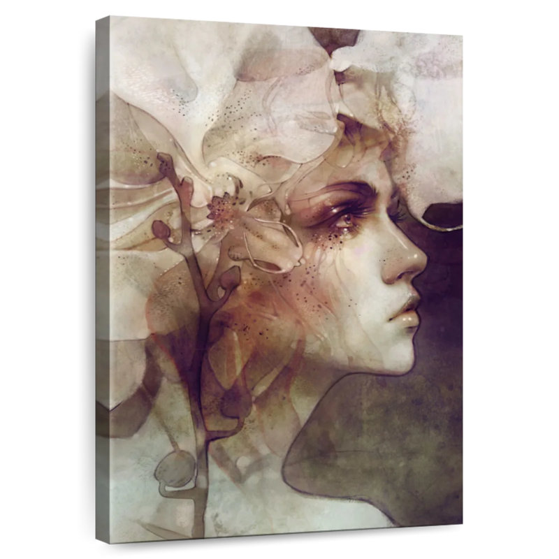 Leisha Lady Petal, 30" H x 20" W