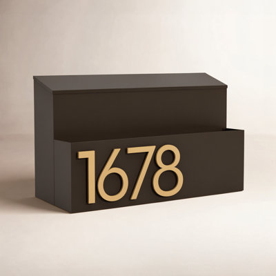 Garden Steel Wall-Mounted Mailbox