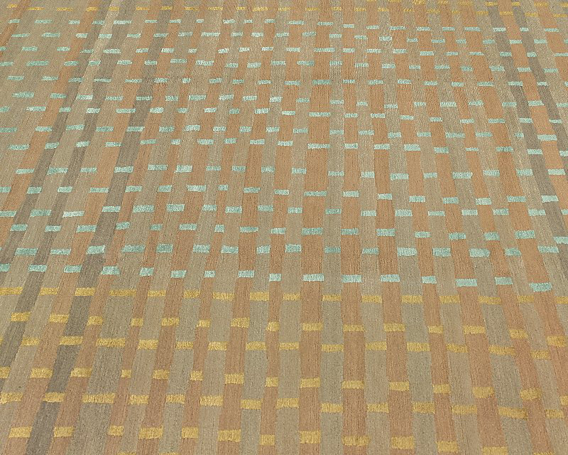 Rag Striped Area Rug, Rectangle 8' x 10'