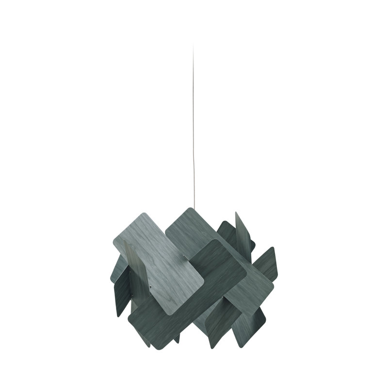 Escape 1 - Light Pendant, Ivory White, Matte Black, E26 Base