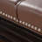 60" Dark Brown Shoe Bench For Bedroom, Upholstered Leather With Pu Covering Bedroom Organizer Bench, Length, Upholstery, Birch Legs