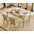Solid Wood Base Dining Table