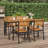 Rectangular Acacia Outdoor Coffee Table , in. W in. D-2136829848