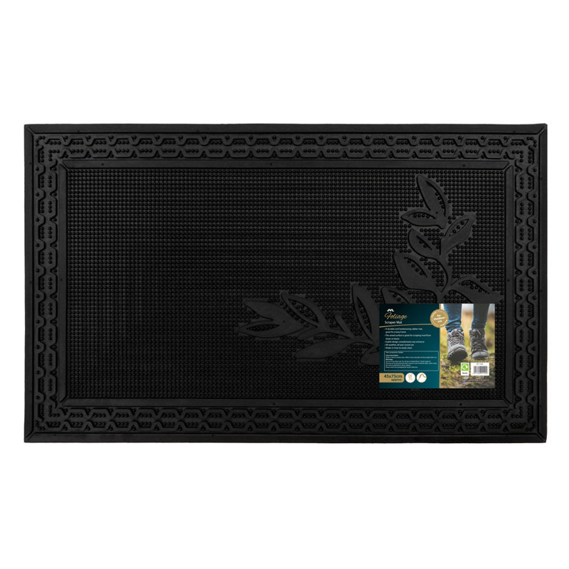 Non-Slip Outdoor Doormat, Rectangle W45 x L75 cm