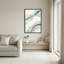 Art mural sur toile tourbillons abstraits bleu sarcelle et or-338786324