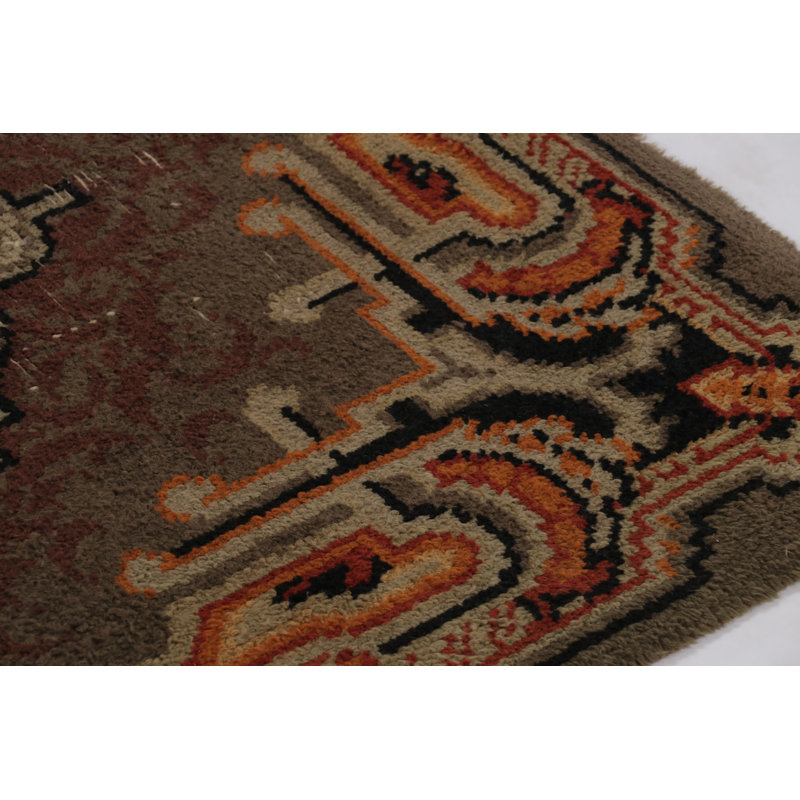 Vintage One-of-a-Kind 4'3X6'7 Hand Knotted Area Rug