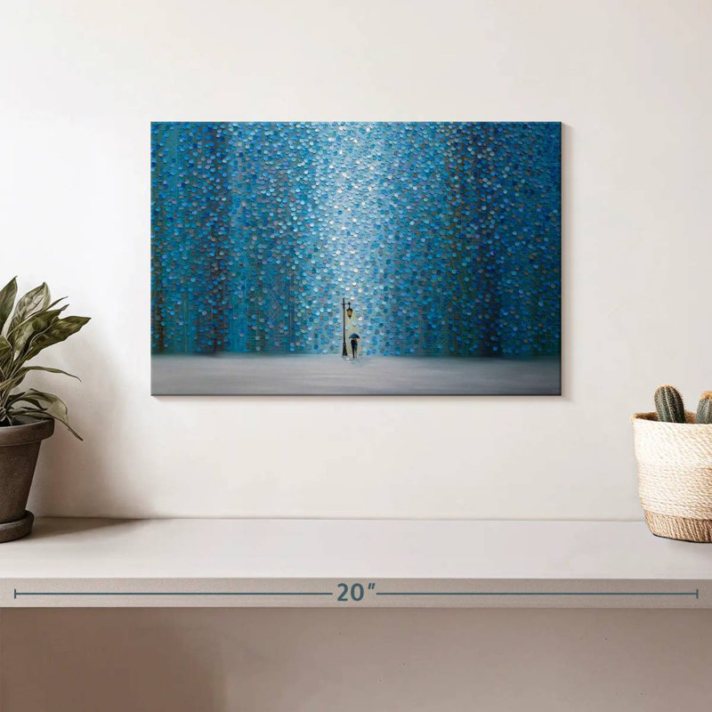 Avery Night Rain, 8" H x 12" W