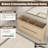 Eardisley 60'' Double Bathroom Vanity Base Only, Base Cabinet without Top