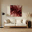 Gradient Abstract 62, art mural en métal rouge-1399629793