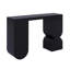 Console rectangulaire moderne en bois de manguier pour le vestibule - 46,5 po