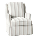 Savannah 31.5" W Swivel Wingback Chair