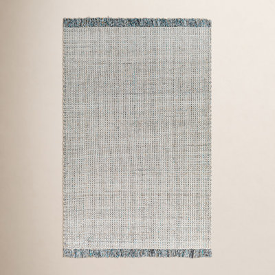 Viewcrest Hand-Woven Geometric Rug