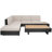 Reberta Acacia 3 - Person Patio Conversation Set with Cushions