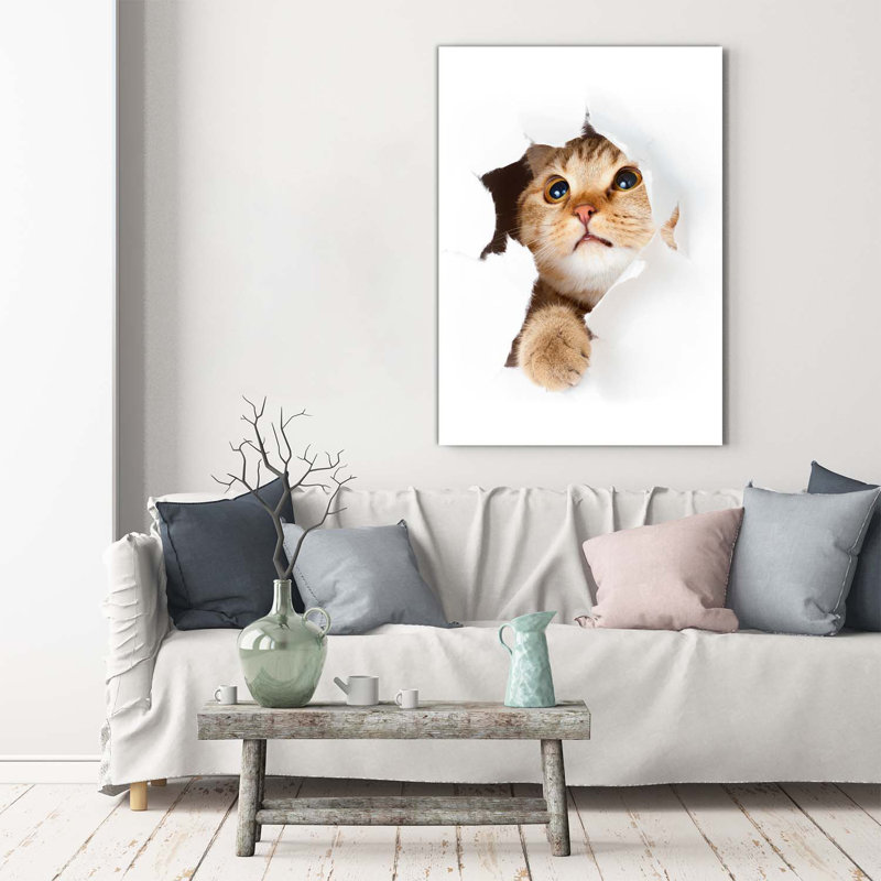 Cat - Wrapped Canvas Print