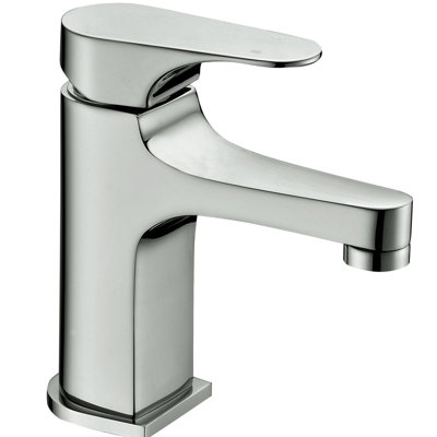 Single-Hole Single-handle Bathroom Faucet with Drain Assembly