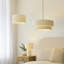 1 Brushed Brass Pendant