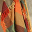 Colourful Check Herringbone Throw Blanket-70257372